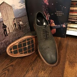 Cole Haan Wingtip Oxfords - 11 - Black